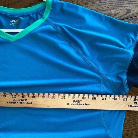 𝅺avia XXL 2XL Size 20 Workout Sports Tee Shirt - Picture 4 of 5